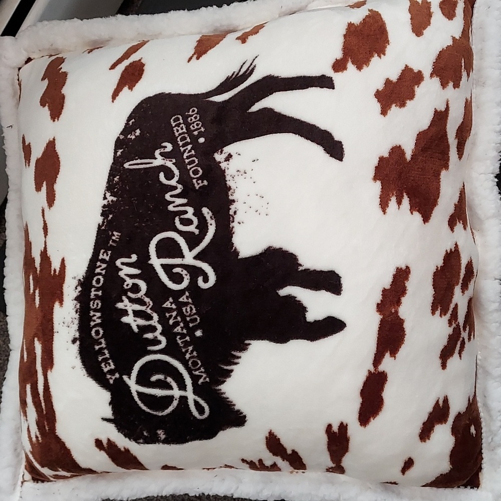 Yellowstone Dutton Ranch Decorative Pillow